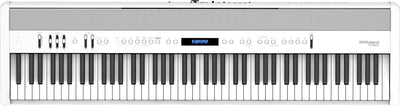 Roland FP-60X Digital Piano - White w/ Adjustable Stand