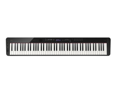 Casio PX-S3100 Privia Slim Digital Piano - Black w/ SP-34 Three-Pedal System