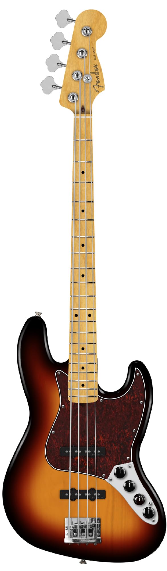 Fender Player II Modified Active Jazz Bass - 3-Tone Sunburst w/ Cleaning Kit