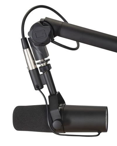 Gator Deluxe Frameworks Desktop Mic Boom Stand w/ XLR Cable