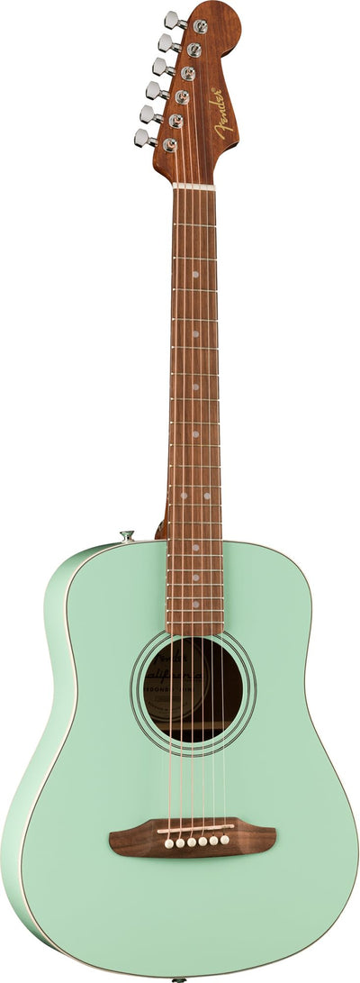 Fender California Standard Redondo Mini 3/4-Size Kids Acoustic Guitar - Surf Green
