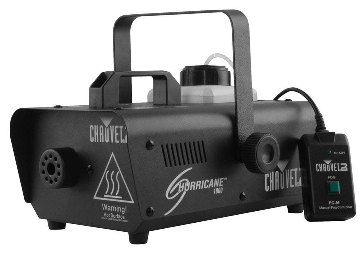 Chauvet Hurricane 1000 Fog Machine w/ DMX Cable