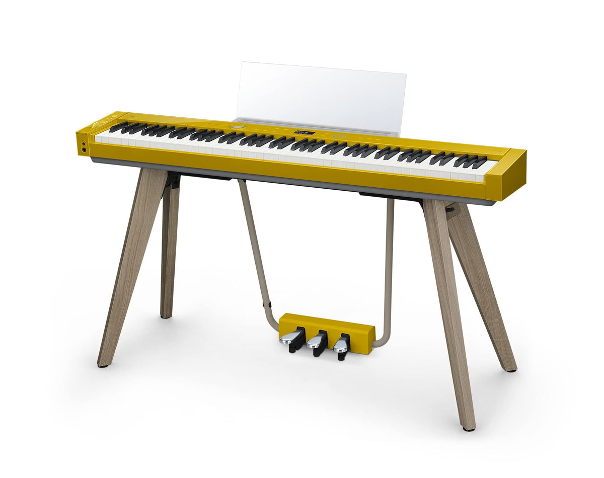 Casio PX-S7000 Privia Slim Digital Piano - Harmonious Mustard w/ Furniture Bench
