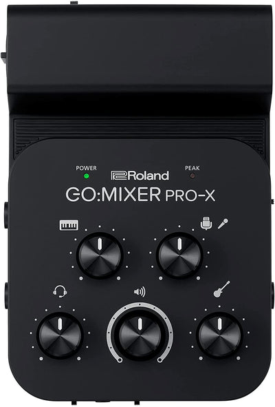 Roland GO:MIXER PRO-X Audio Mixer for Smartphones w/ Instrument Cable