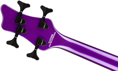Jackson X Series Spectra Bass SBX IV - Deep Purple Metallic w/ Instrument Cable