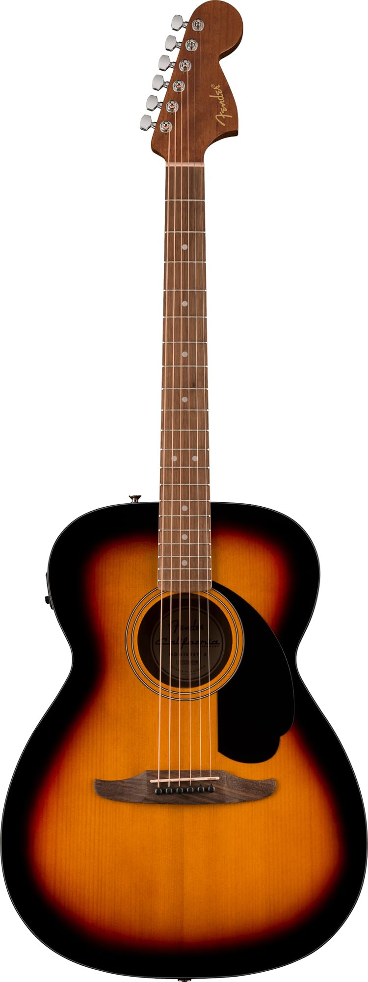Fender California Standard Monterey E Acoustic-Electric Guitar - 3-Color Sunburst w/ Gig Bag