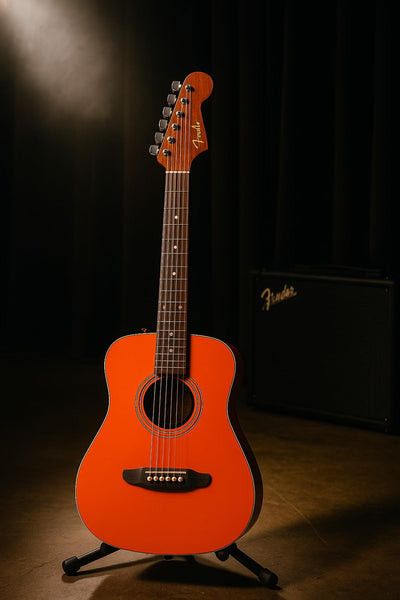 Fender California Standard Redondo Mini 3/4-Size Kids Acoustic Guitar - Fiesta Red