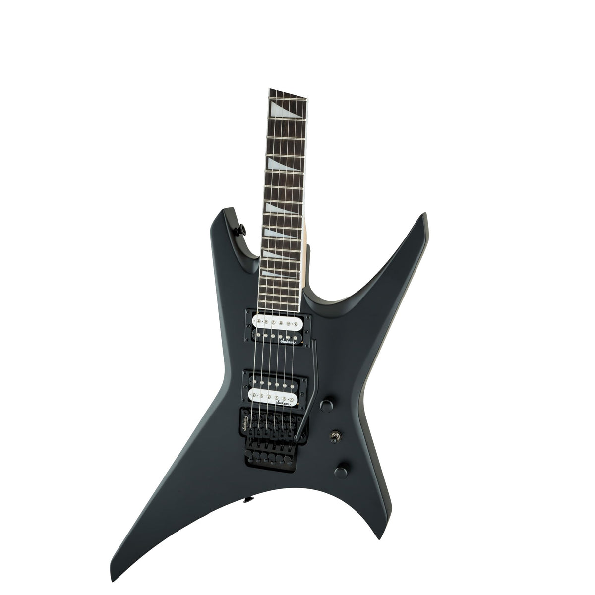 Jackson Warrior JS32 Electric Guitar - Satin Black w/ Instrument Cable