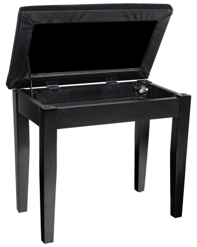Roland PB1-BK Piano Bench with Storage Compartment w/ Sustain Pedal