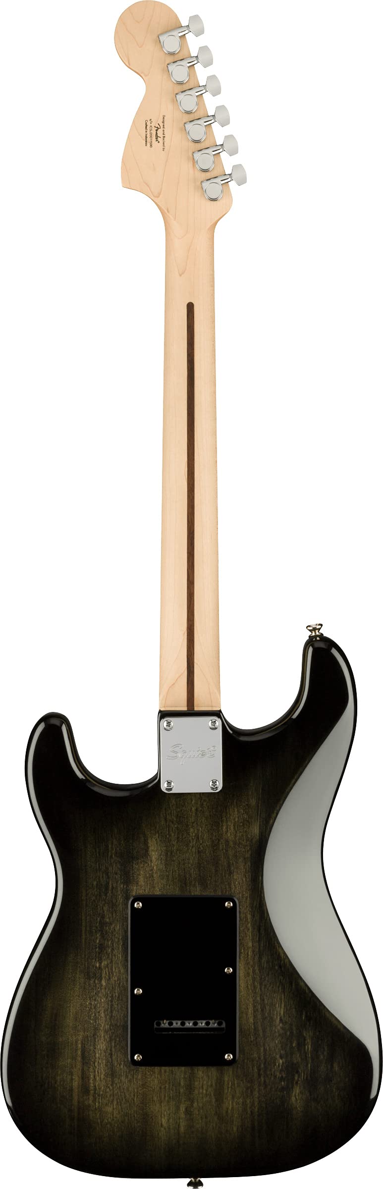 Fender Squier Affinity Stratocaster FMT HSS - Black Burst w/ Gig Bag