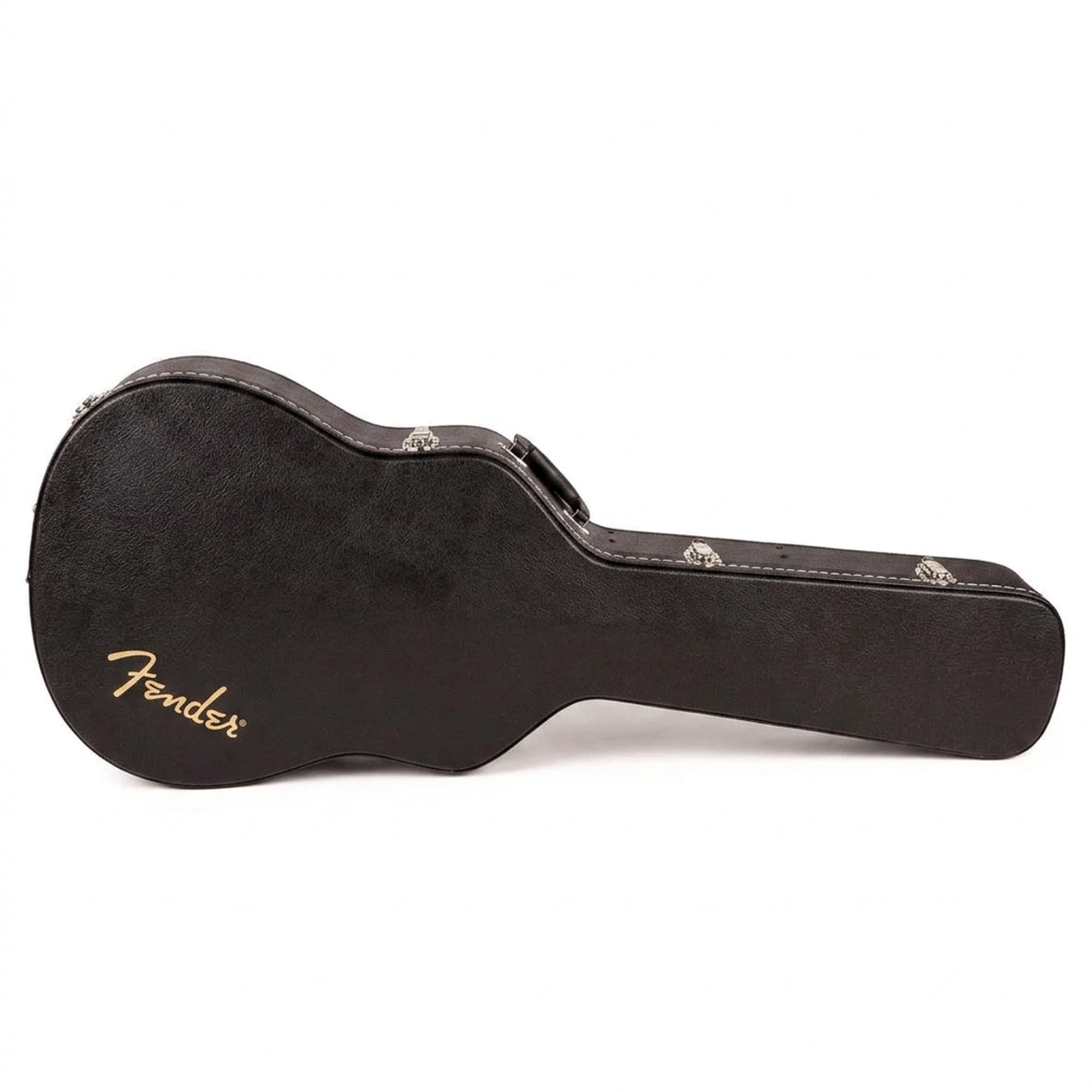 Fender Flat-Top Dreadnought Acoustic Guitar Hardshell Case with Plush Interior and Carry Handle