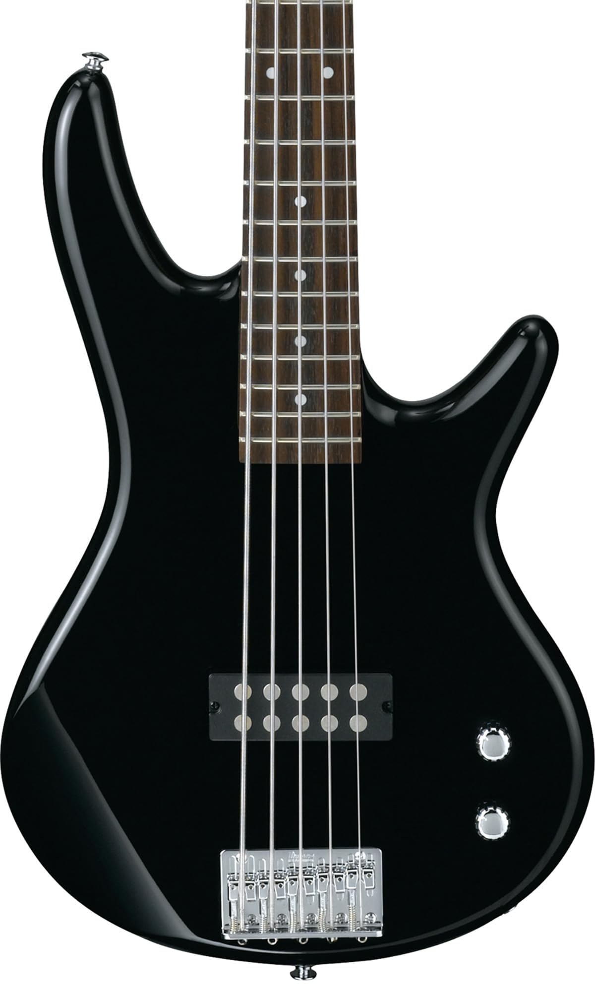 Ibanez GSR105EX SR Gio 5-String Bass Guitar - Black w/ Gig Bag