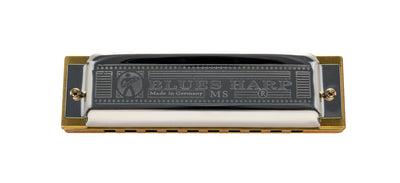 Hohner 532 Blues Harp MS Harmonica - Key of D w/ Key Stickers