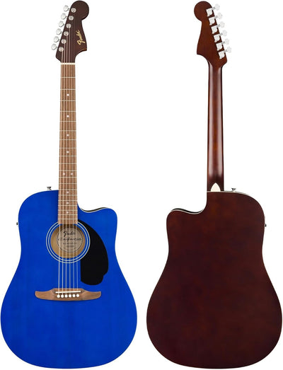 Fender California Redondo CE Dreadnought Acoustic-Electric Guitar - Saphire Blue