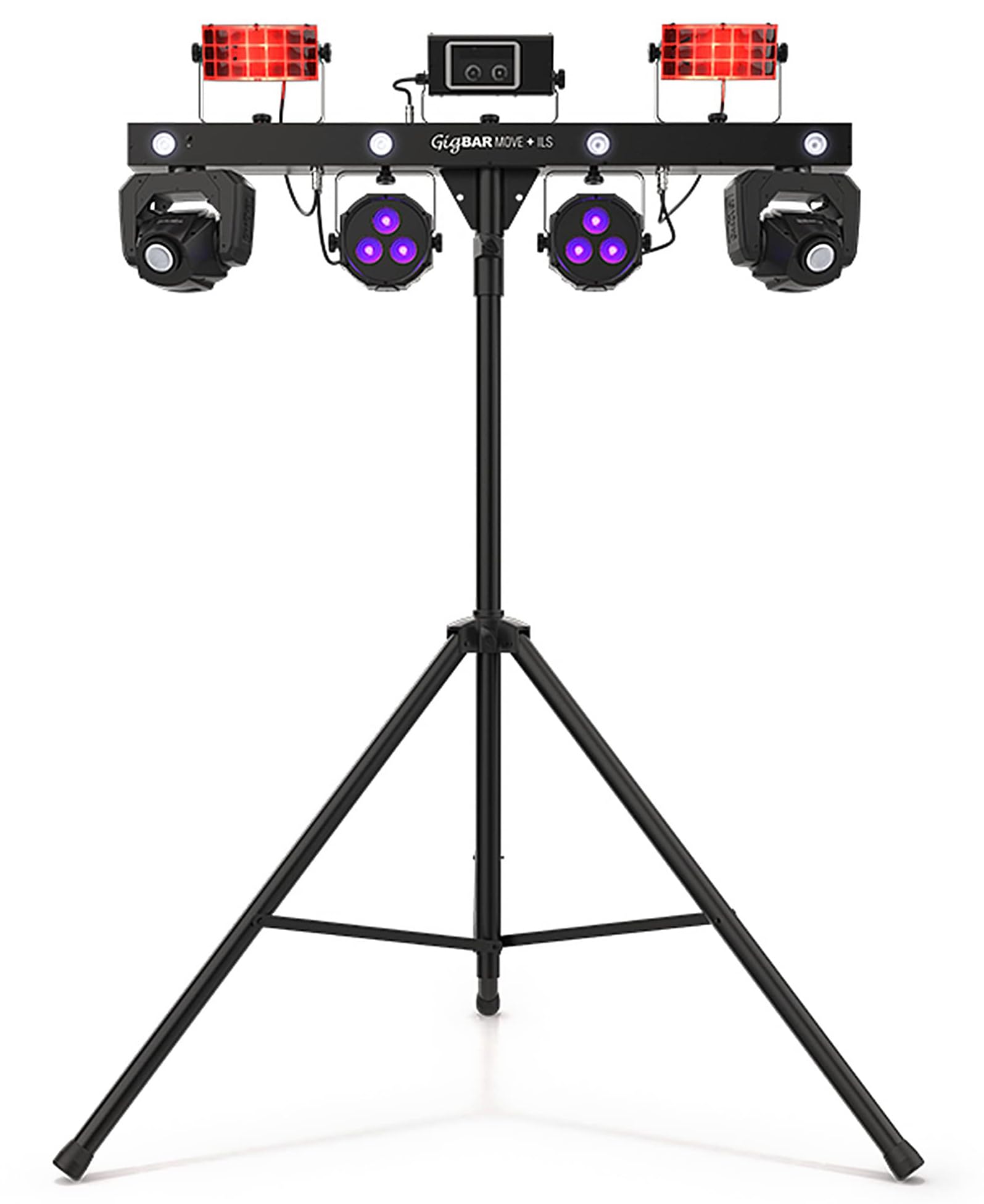 Chauvet GigBAR Move + ILS 5-in-1 Lighting System w/ DMX Cables