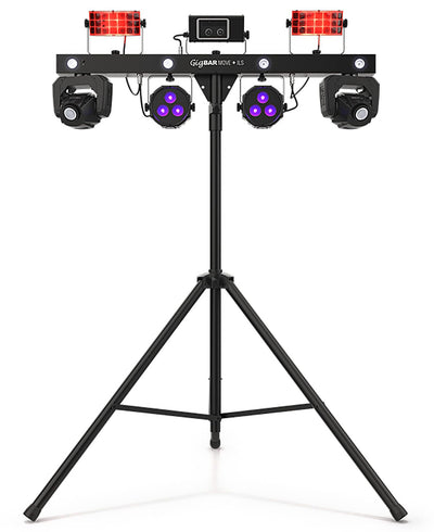 Chauvet GigBAR Move + ILS 5-in-1 Lighting System w/ DMX Cables