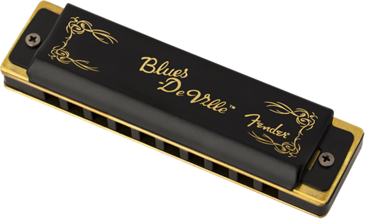 Fender Blues DeVille Harmonica - Key of F w/ Austin Bazaar Instructional Manual