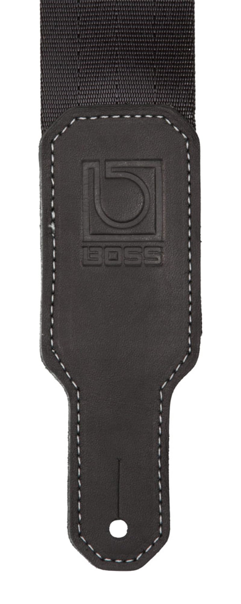 BOSS BSB-20 2-Inch Seatbelt Guitar Strap - Black w/ Picks