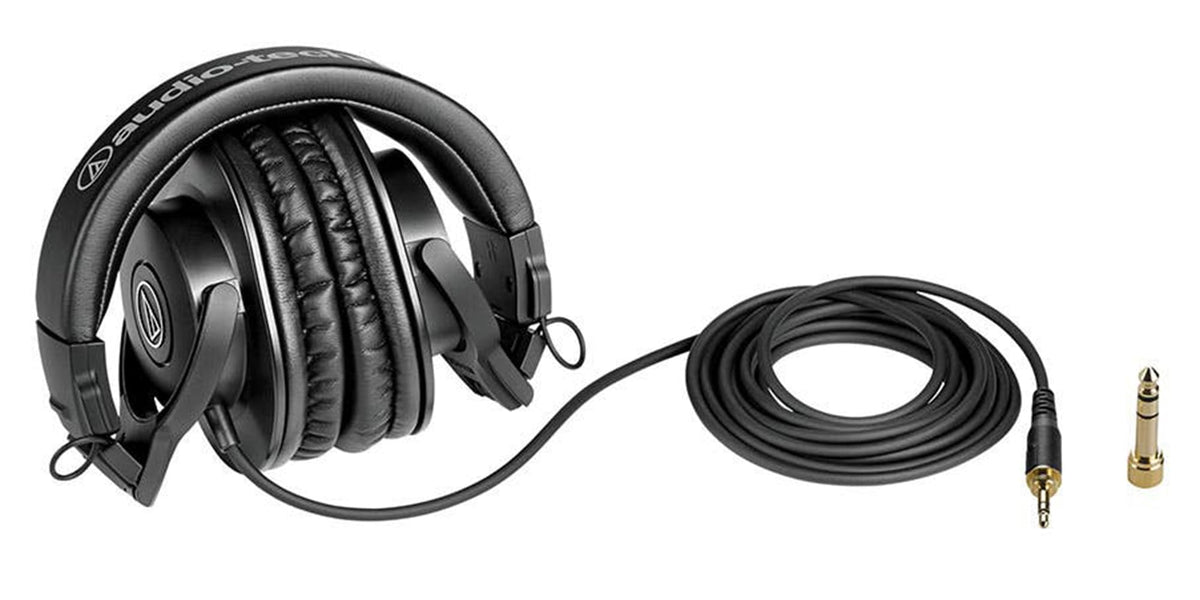 Audio-Technica ATH-M30x Professional Monitor Headphones w/ Case