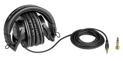Audio-Technica ATH-M30x Professional Monitor Headphones w/ Case