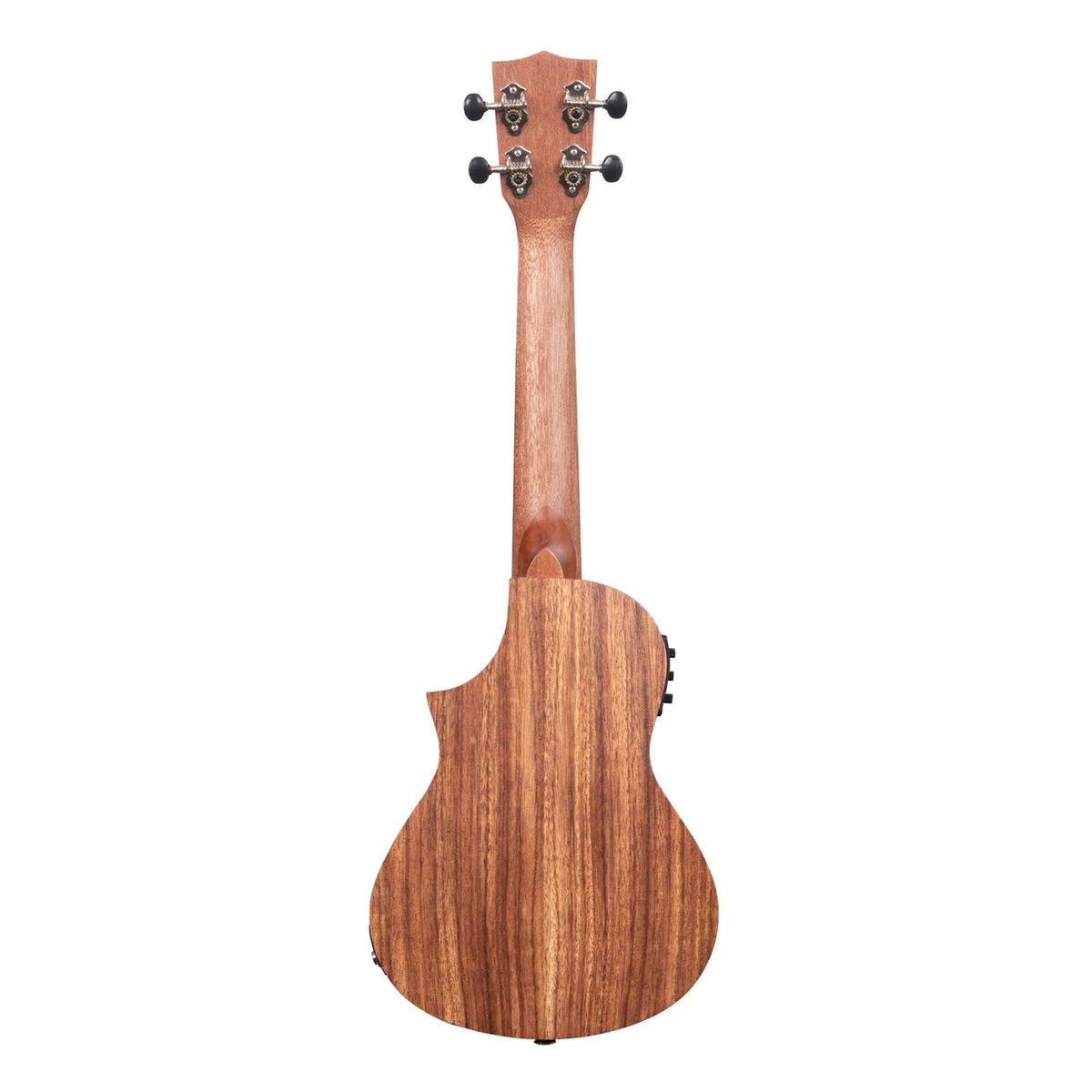 Kala KA-TK-C-CE Teak Tri-Top Concert Acoustic-Electric Ukulele