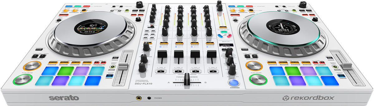Pioneer DJ DDJ-FLX10 4-Channel Professional DJ Controller - White