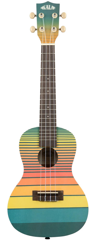 Kala KA-SURF-DAWNPATROL Surfboard Dawn Patrol Concert Ukulele w/ Case