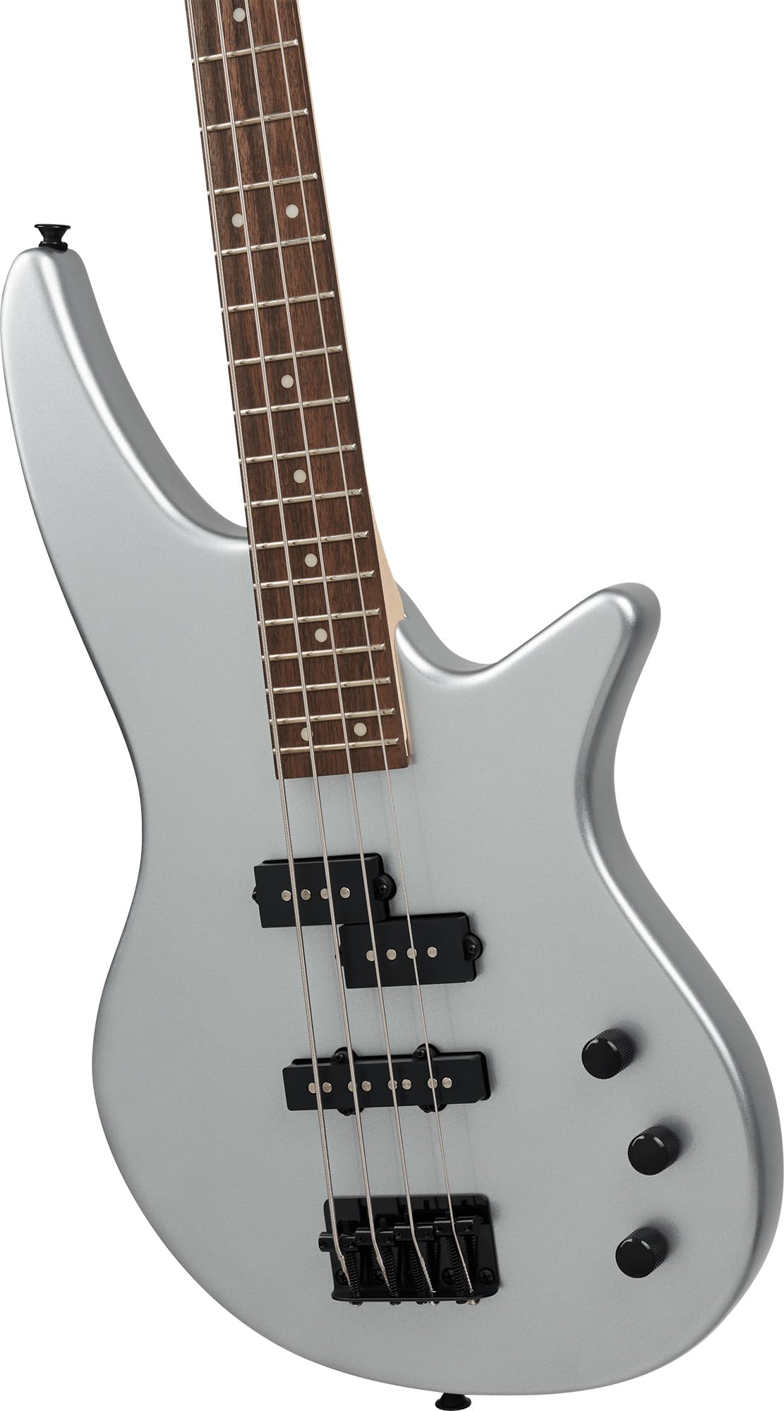 Jackson JS Series Spectra Bass JS2 Electric Bass Guitar - Quicksilver w/ Strap