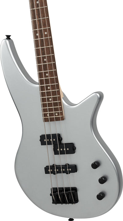 Jackson JS Series Spectra Bass JS2 Electric Bass Guitar - Quicksilver w/ Strap