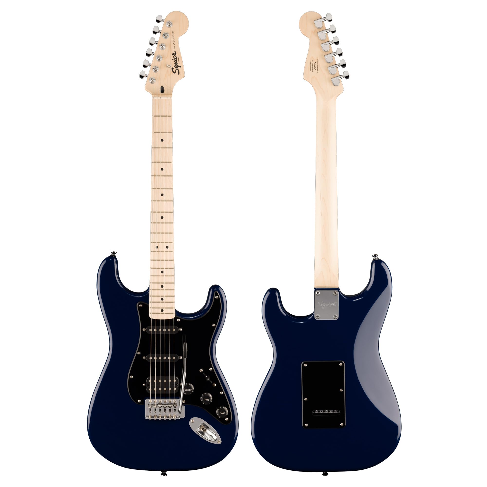 Fender Squier Sonic Stratocaster HSS - Midnight Blue w/ Amplifier