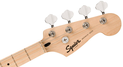 Fender Squier Sonic Bronco Bass - Arctic White w/ Rumble 15 Bass Amplifier