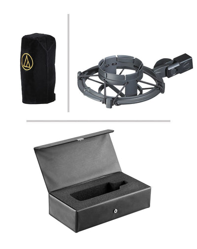 Audio-Technica AT4040 Cardioid Condenser Microphone w/ Boom Stand