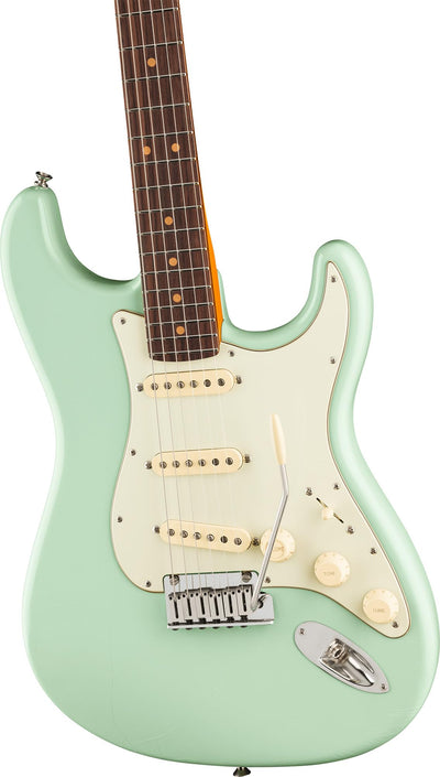 Fender American Ultra Luxe Vintage '60s Stratocaster - Surf Green w/ Guitar Cleaning Kit