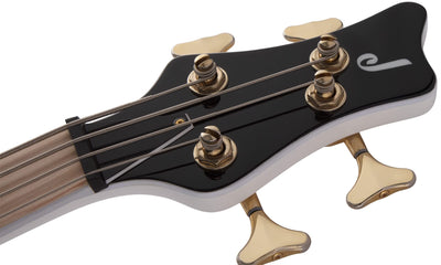 Jackson X Series Spectra Bass SBXM IV Bass Guitar - Snow White w/ Instrument Cable