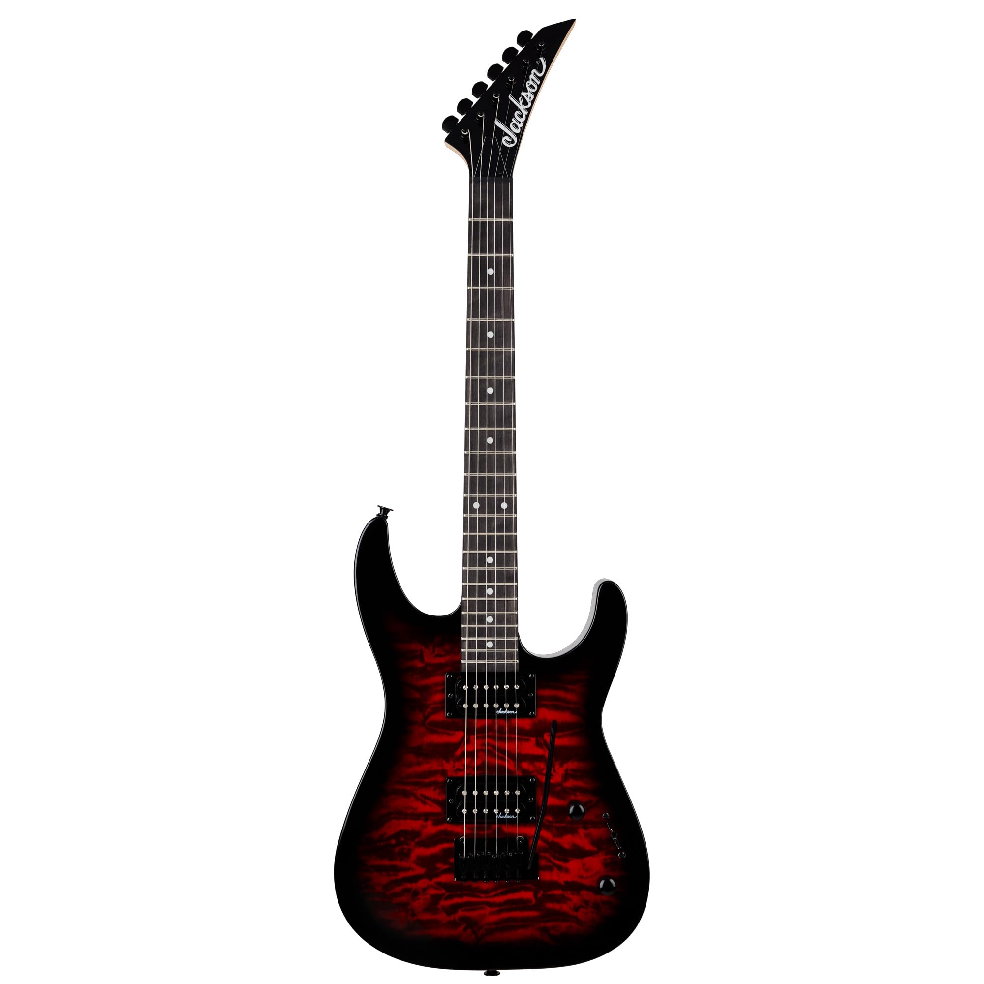 Jackson JS Series Dinky JS11Q Electric Guitar - Transparent Red