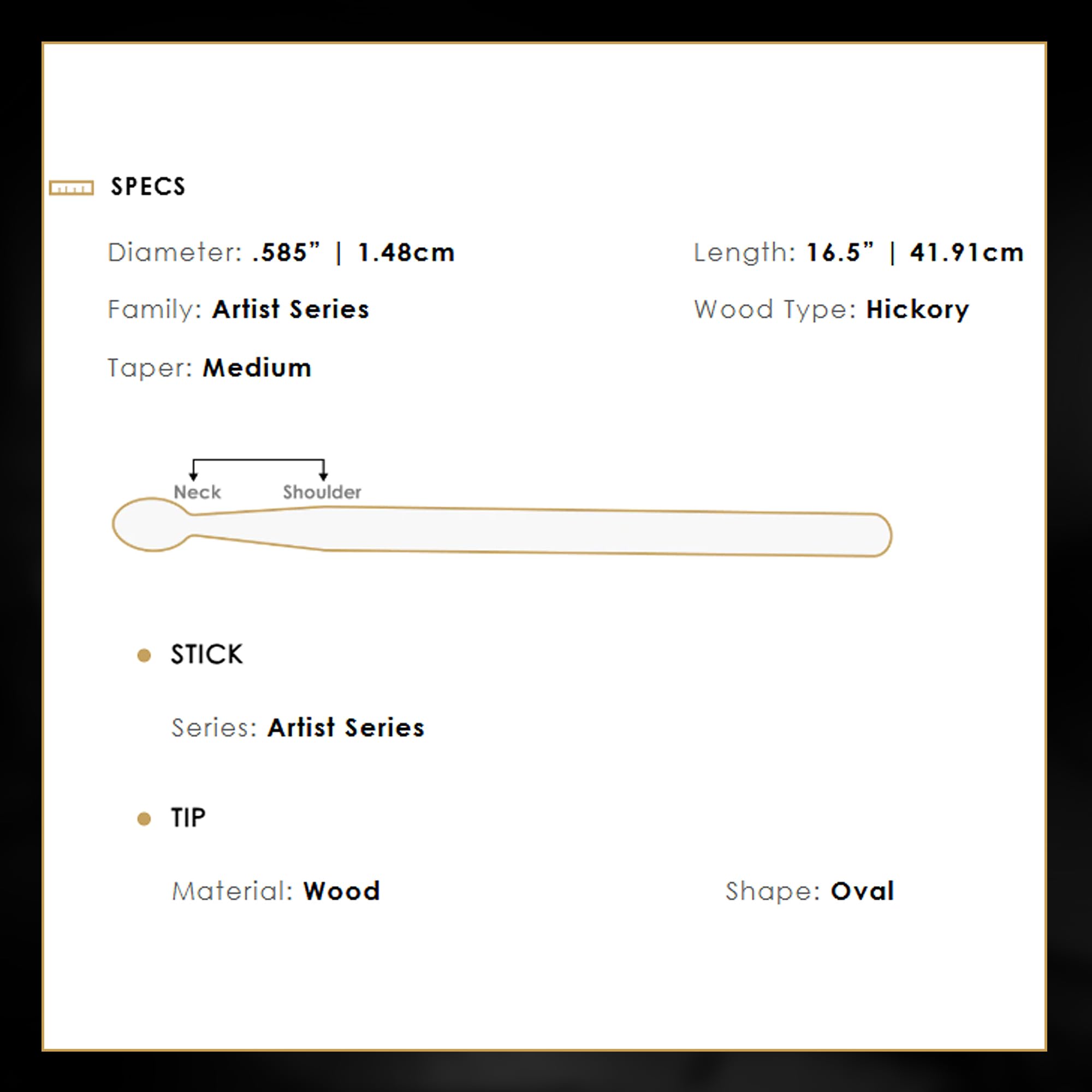 Zildjian ZASJD2 Josh Dun "Trench" Drumsticks