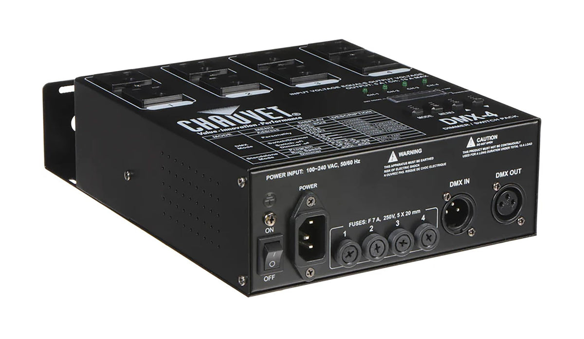 Chauvet DJ DMX-4 LED Lighting Controller w/ DMX Cable