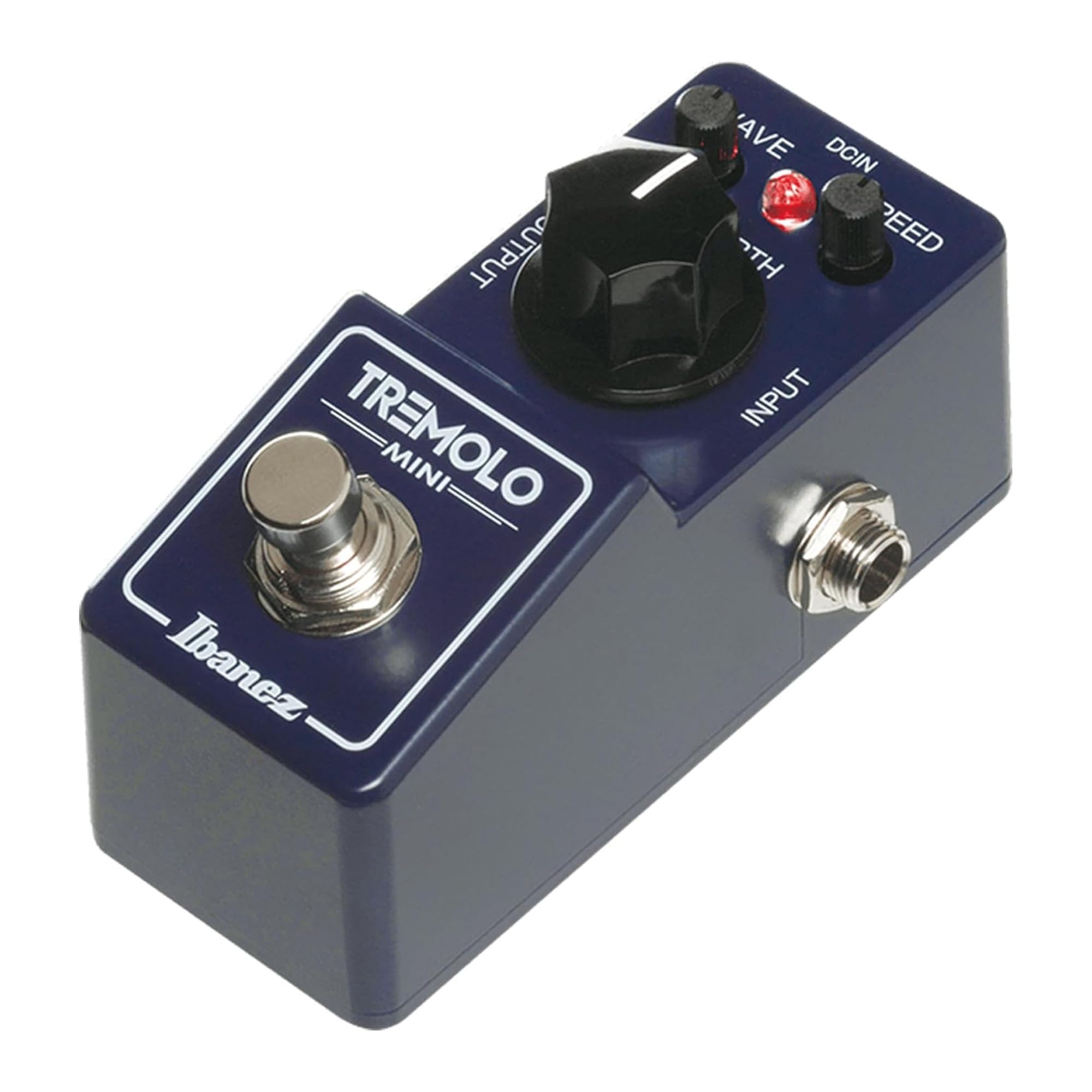 Ibanez TRMINI Mini Tremolo Guitar Pedal w/ Instrument Cable