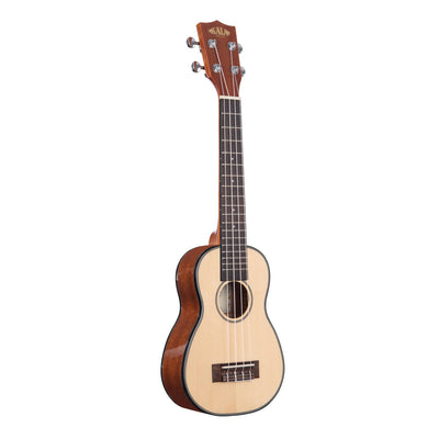Kala KA-SSLNG Solid Spruce Mahogany Long Neck Soprano Ukulele