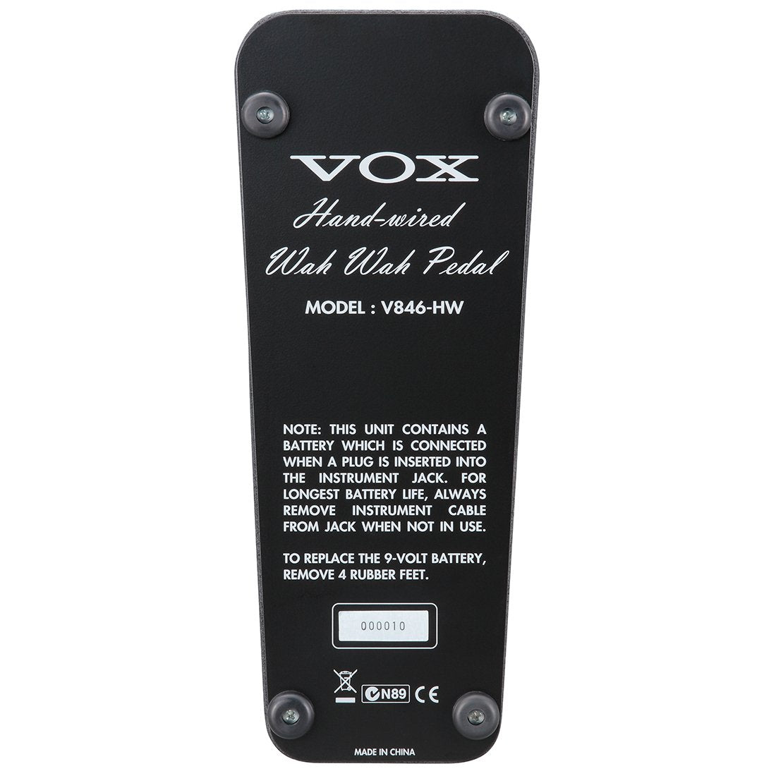 Vox V846-HW Handwired Wah Pedal