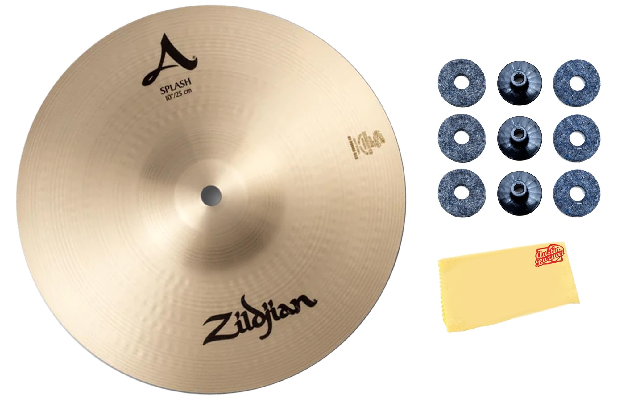 Zildjian A0211 10" A Splash Cymbal w/ Felts