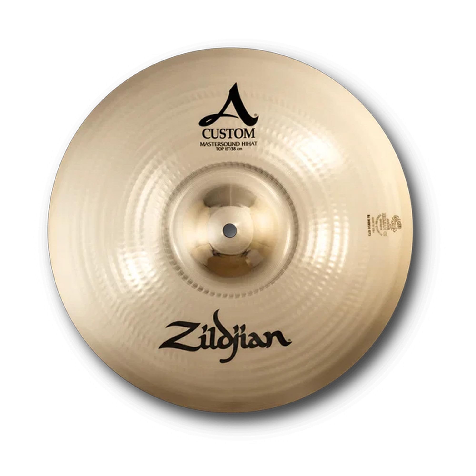 Zildjian A20553 15" A Custom Mastersound Hi-Hat Cymbals Pair w/ Drumstick Bag