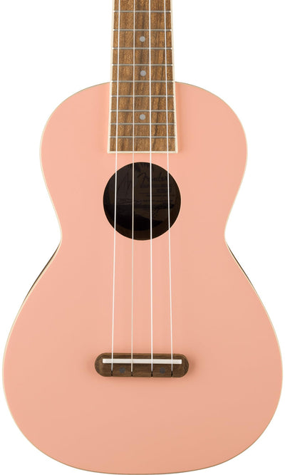Fender Monterey Concert Ukulele - Shell Pink w/ Gig Bag
