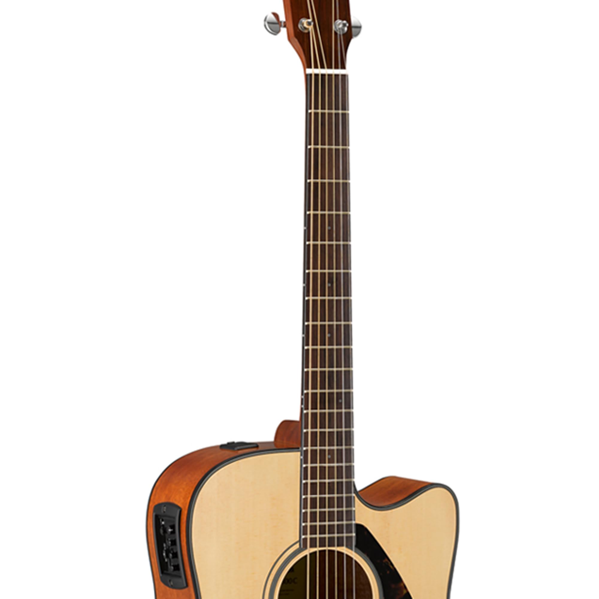 Yamaha FGX800C Solid Top Folk Acoustic-Electric Guitar - Natural
