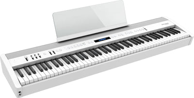 Roland FP-60X Digital Piano - White w/ Roland KSC-70 Stand