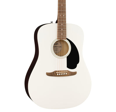 Fender California Redondo Acoustic Guitar - White w/ Hard Case