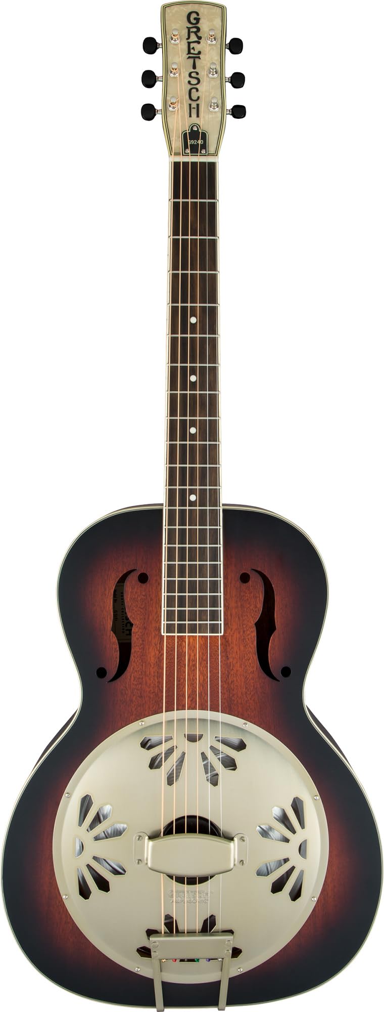 Gretsch G9240 Alligator Biscuit Round-Neck Acoustic Resonator Guitar - 2-Color Sunburst w/ Strap