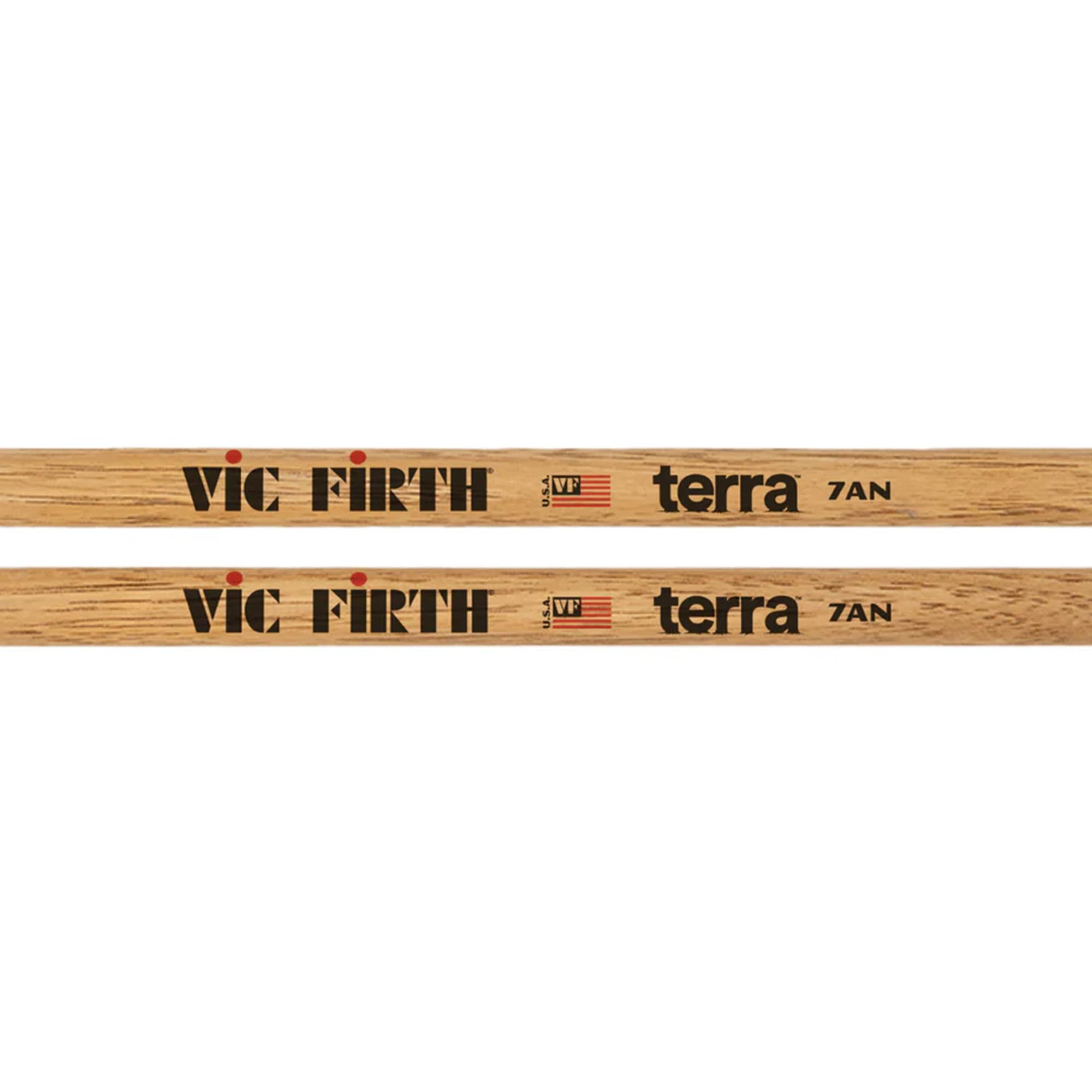 Vic Firth American Classic 7A Terra Series Nylon Tip Drumsticks - 12 Pack