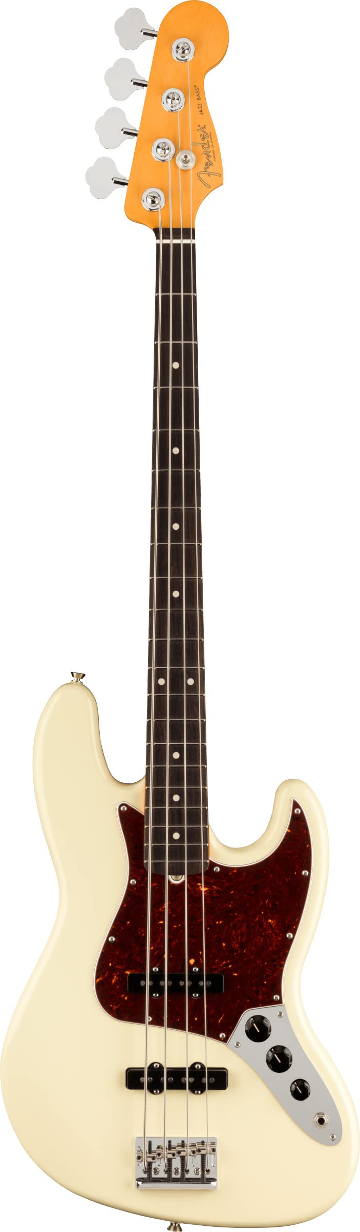 Fender American Professional II Jazz Bass - Olympic White w/ Deluxe Case