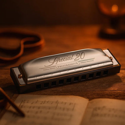 Hohner Special 20 Harmonica - Key of G Sharp w/ Key Stickers
